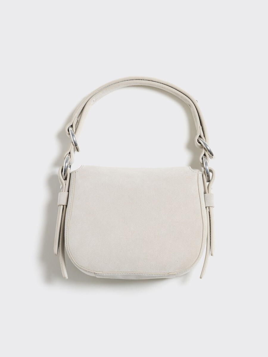 borsa bud mini in pelle scamosciata