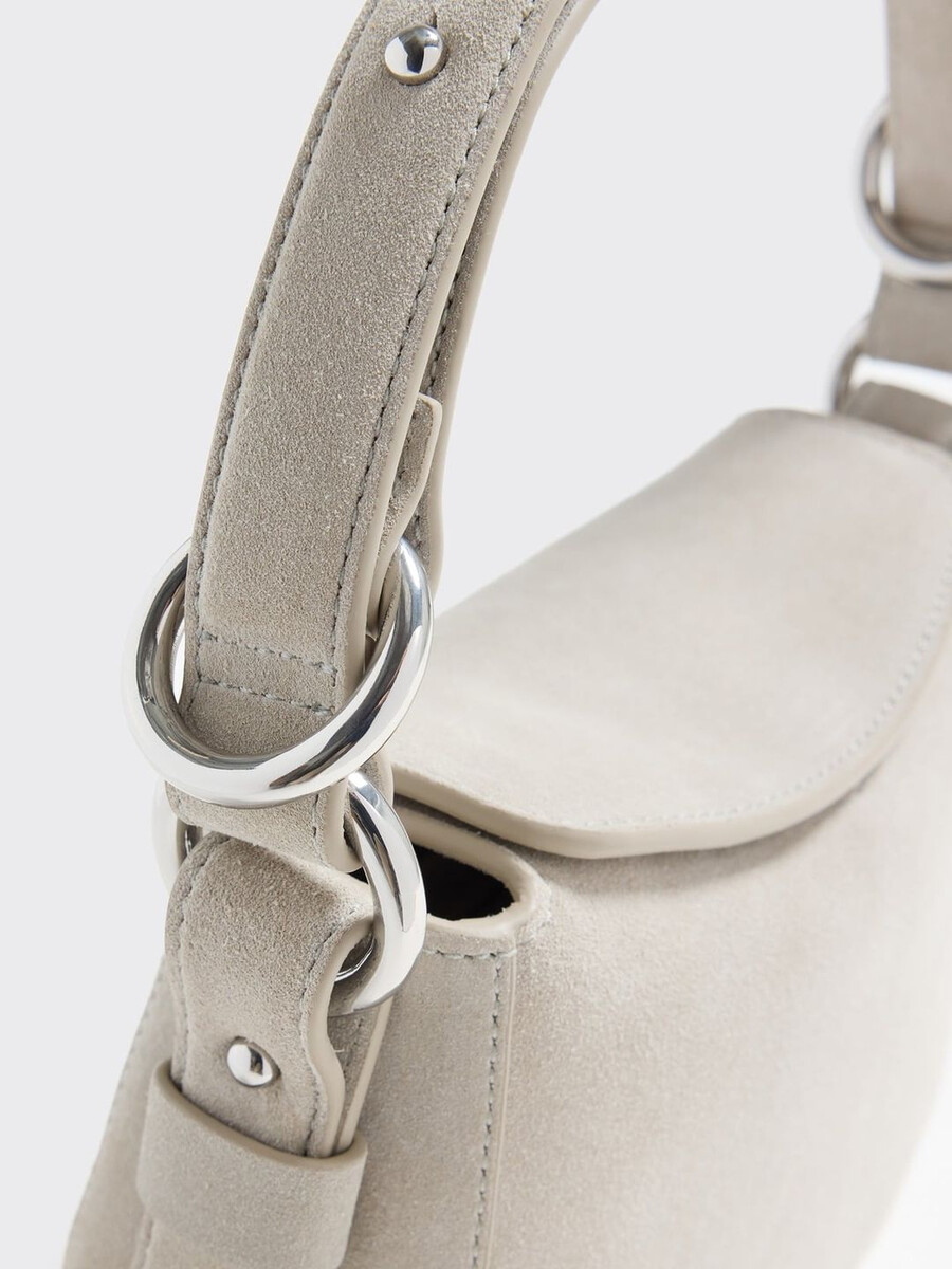 borsa bud mini in pelle scamosciata