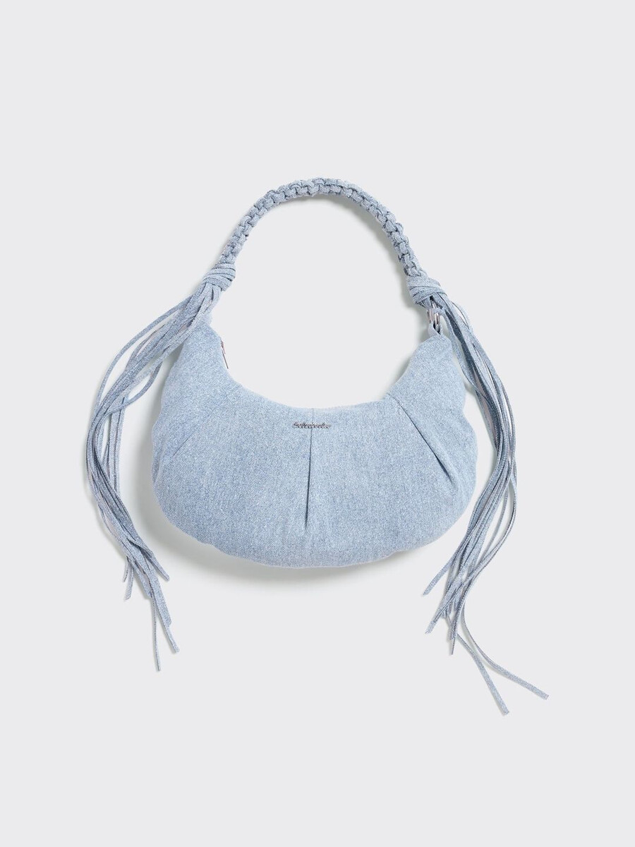 borsa piccola cocoon denim