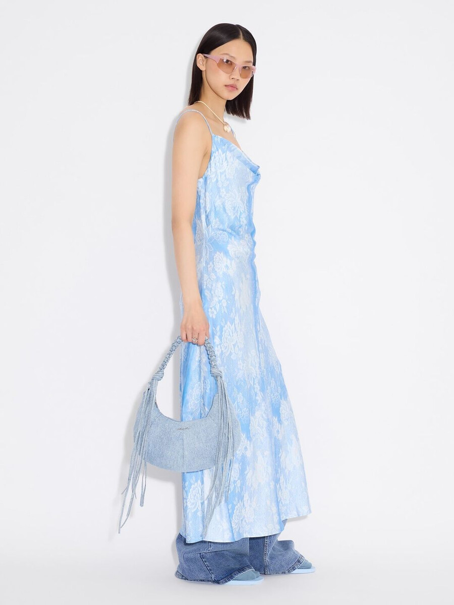 borsa piccola cocoon denim