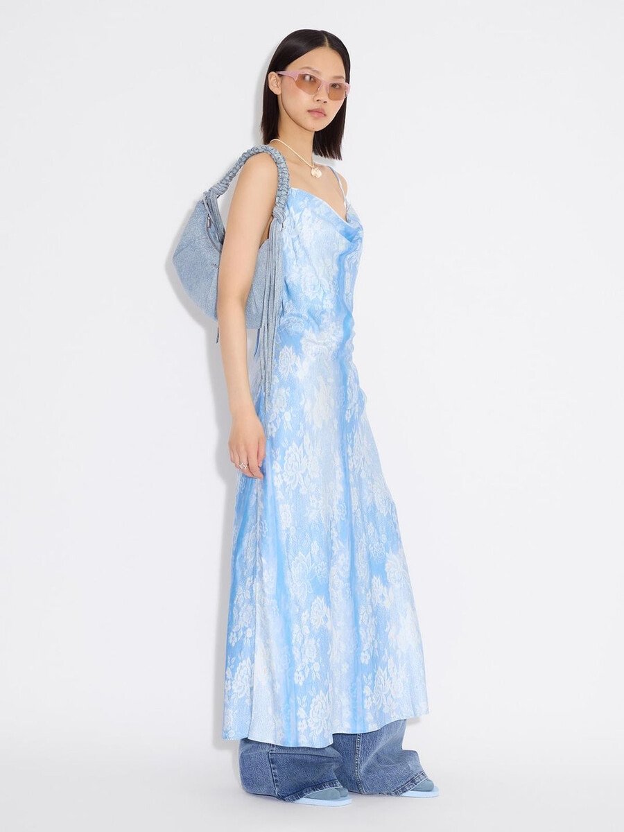 borsa piccola cocoon denim