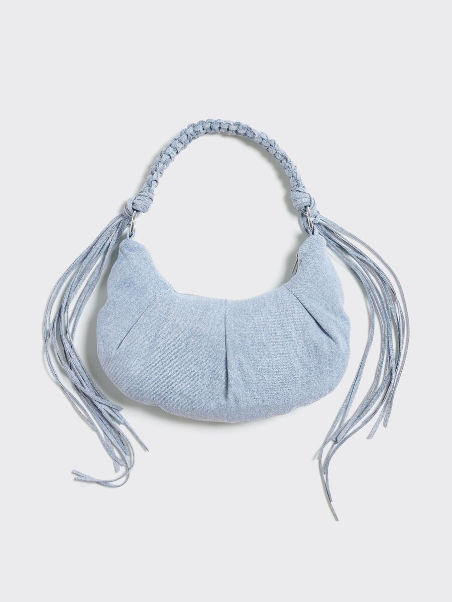 borsa piccola cocoon denim