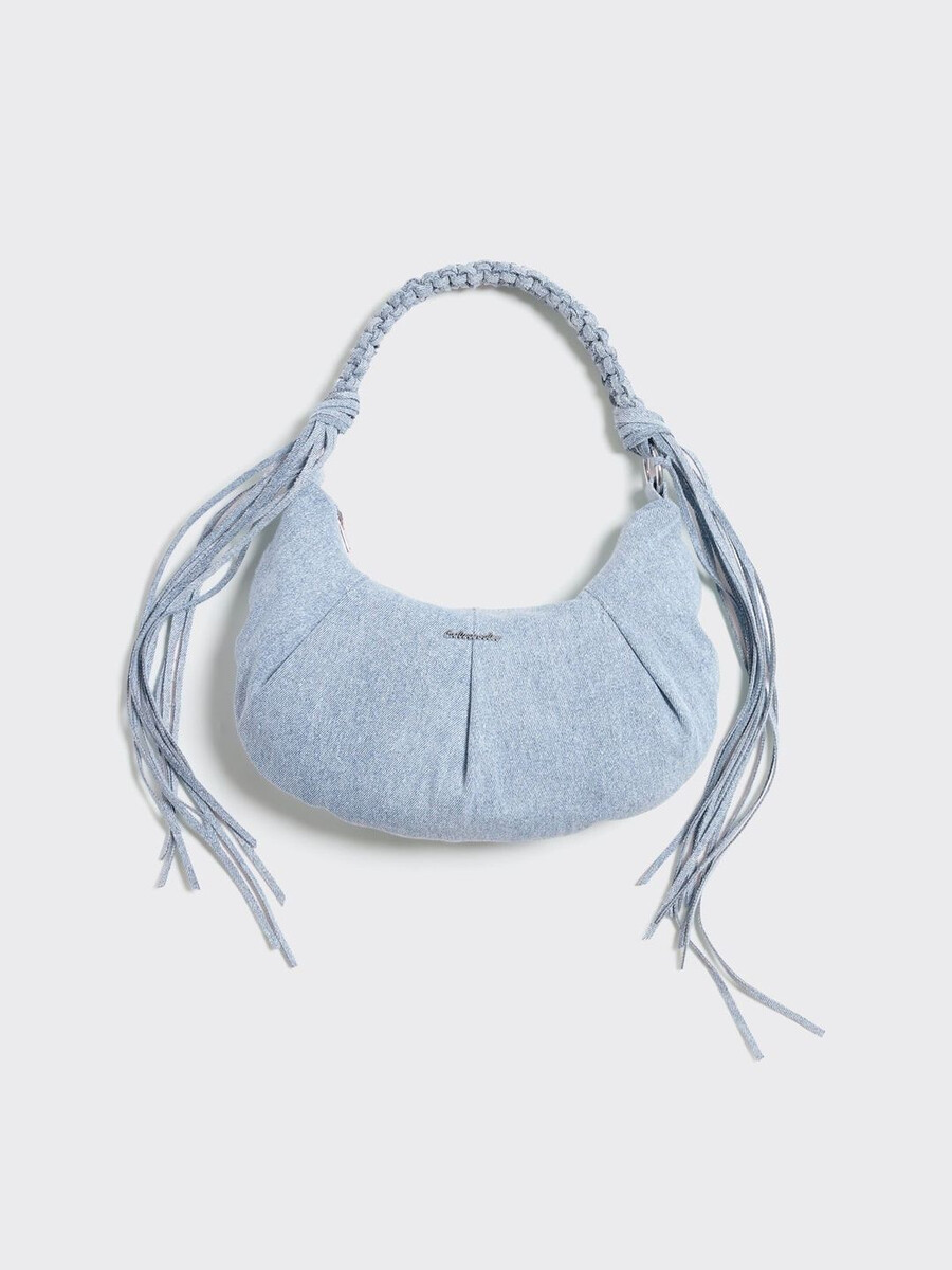 borsa piccola cocoon denim