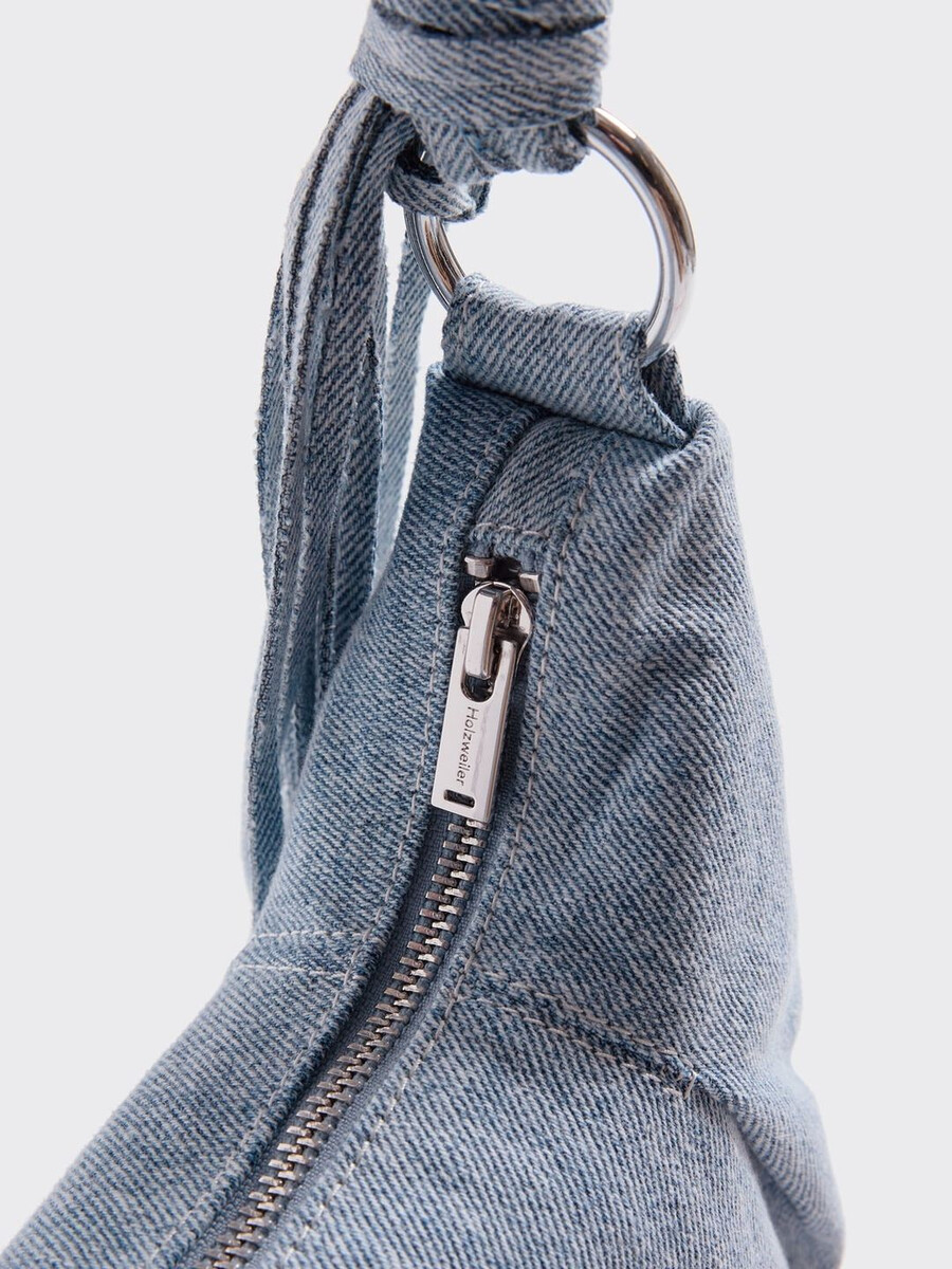 borsa piccola cocoon denim