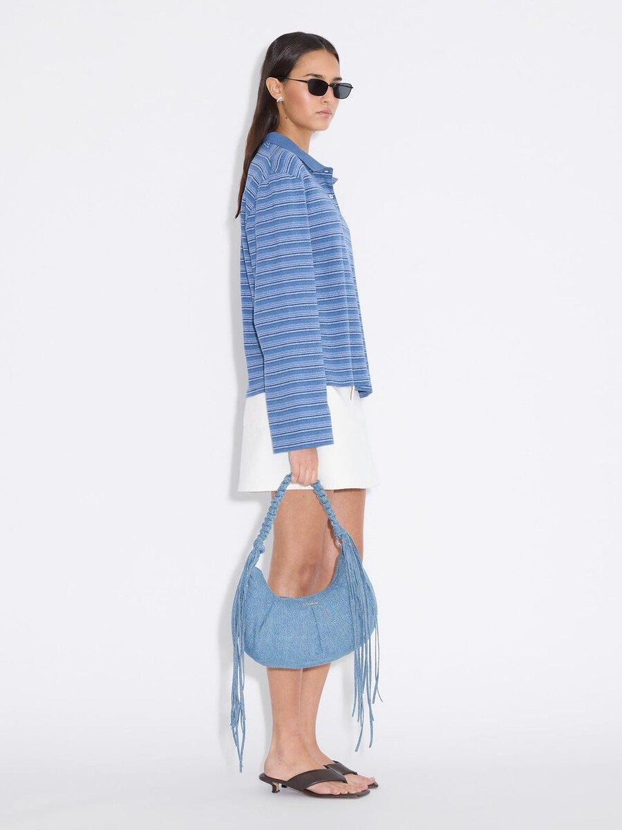 borsa piccola in denim cocoon