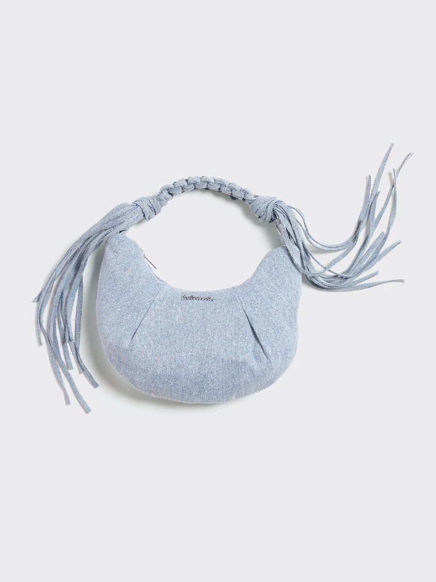 micro borsa cocoon denim