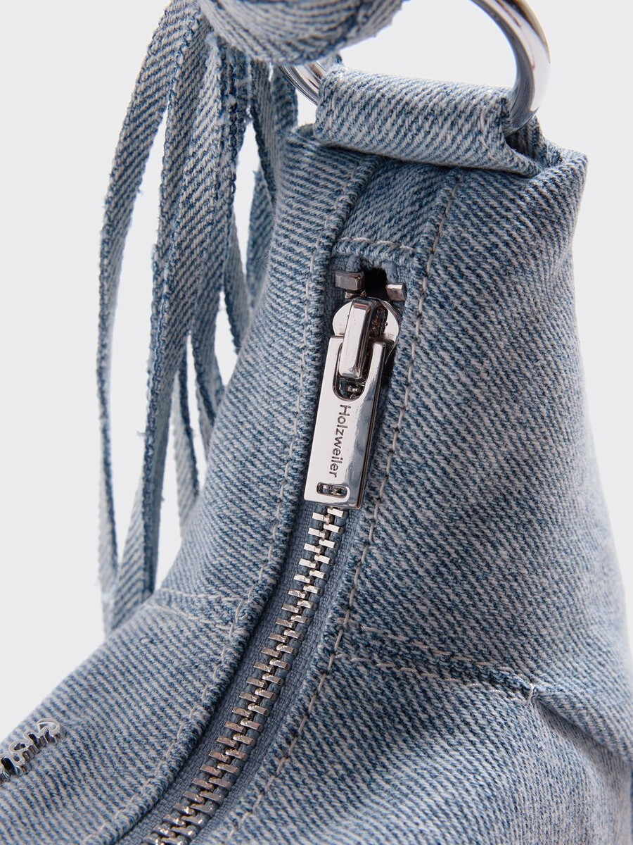 micro borsa cocoon denim