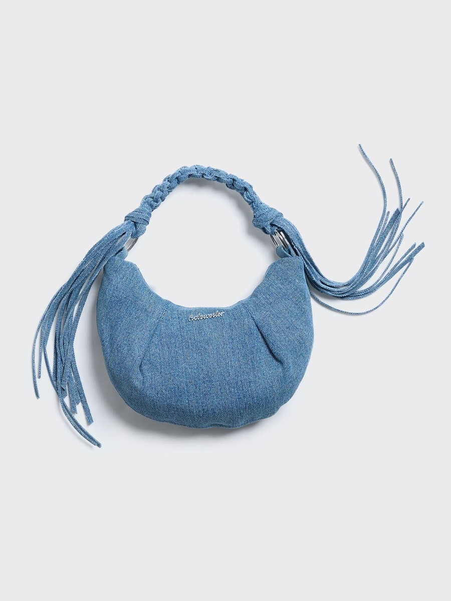 borsa cocoon micro denim