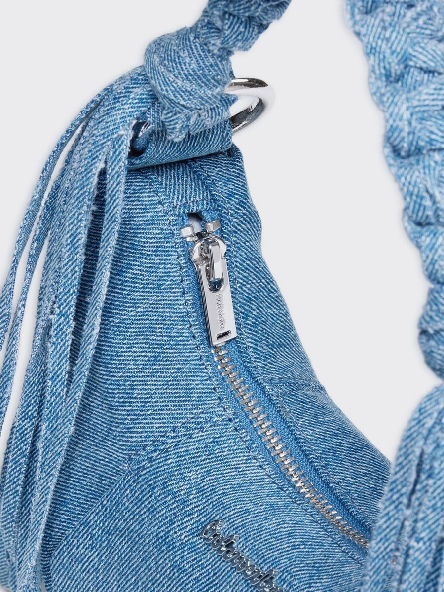 borsa cocoon micro denim