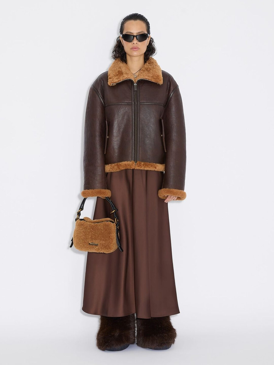 borsa bud mini shearling