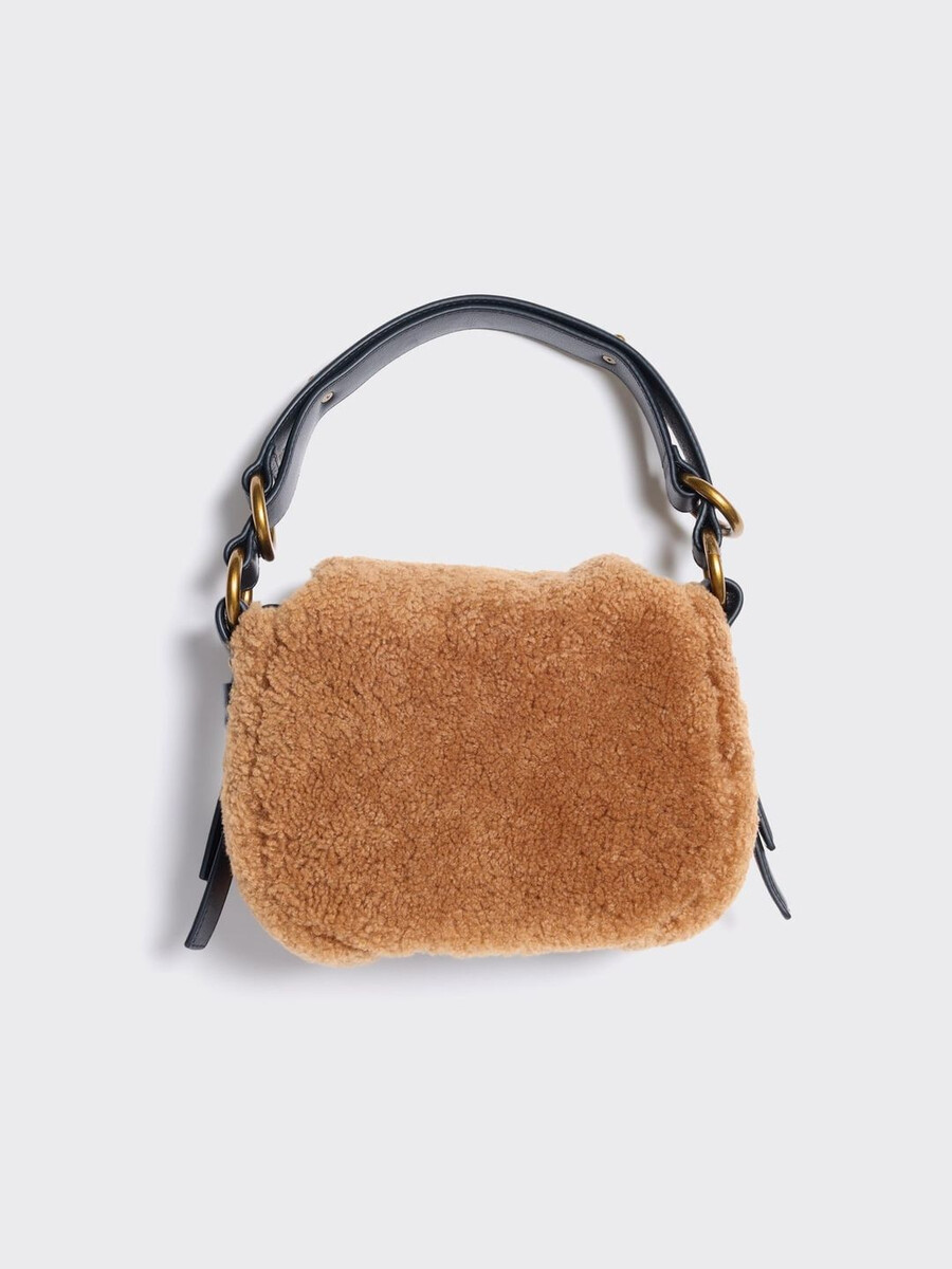 borsa bud mini shearling