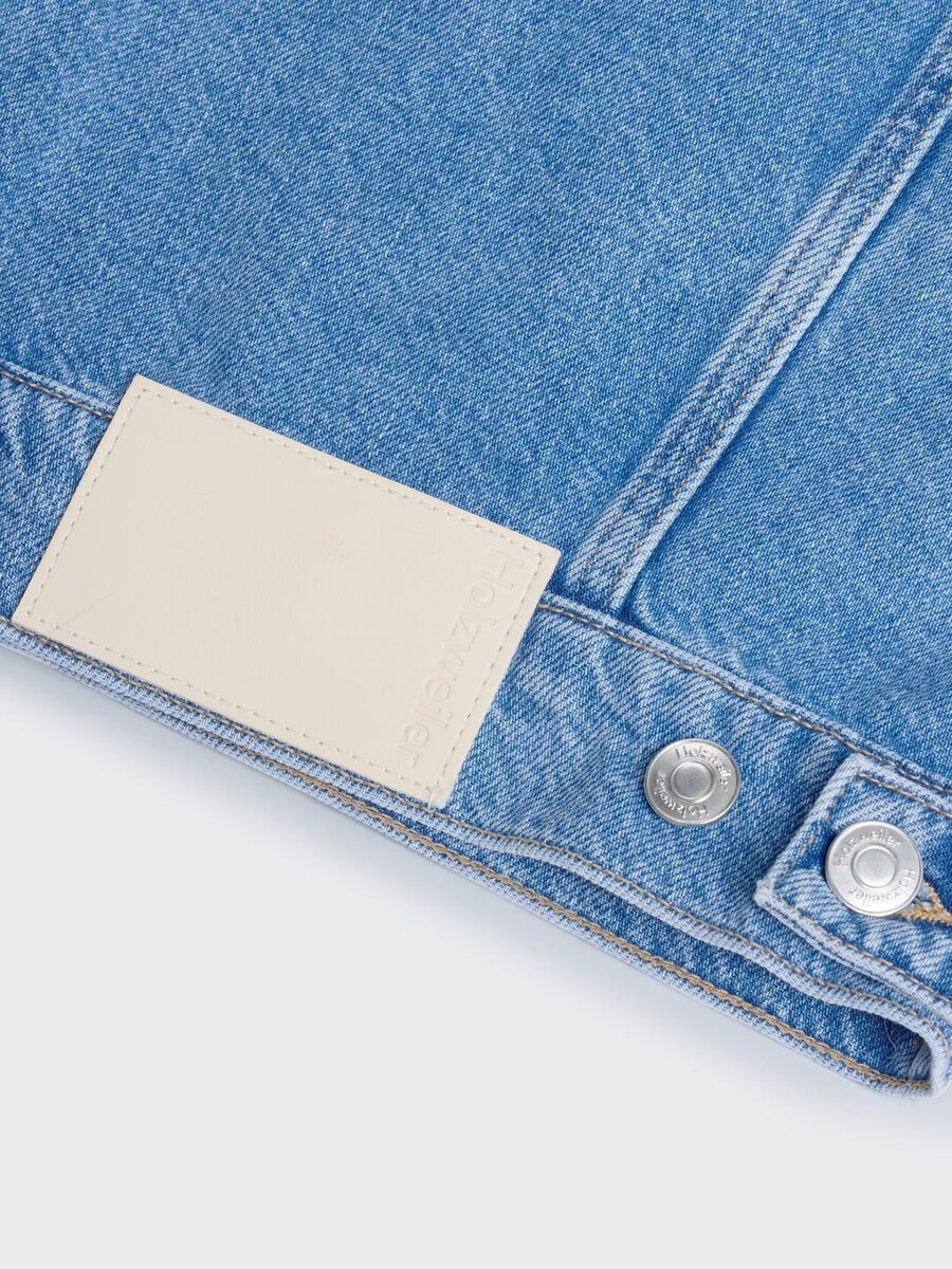 giacca di jeans corta