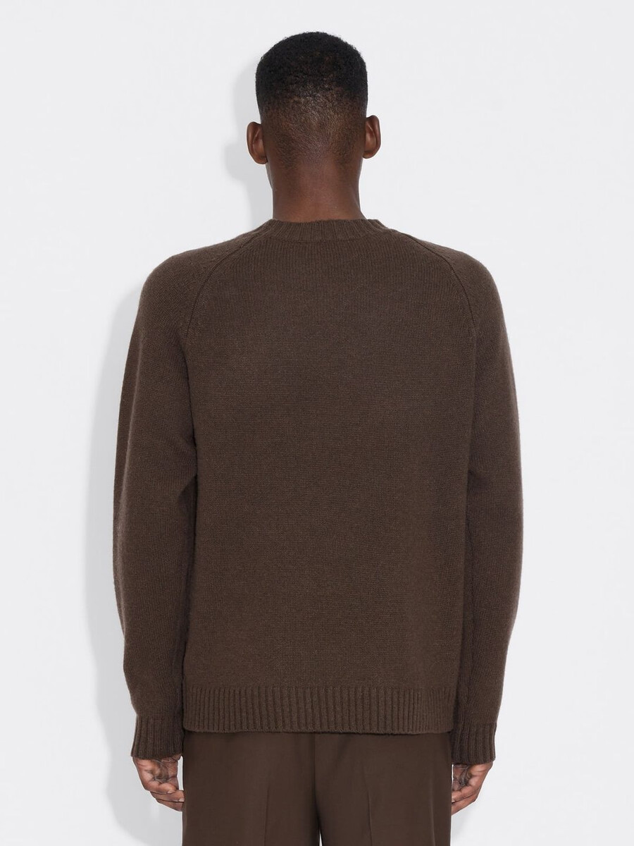 maglione girocollo in lana