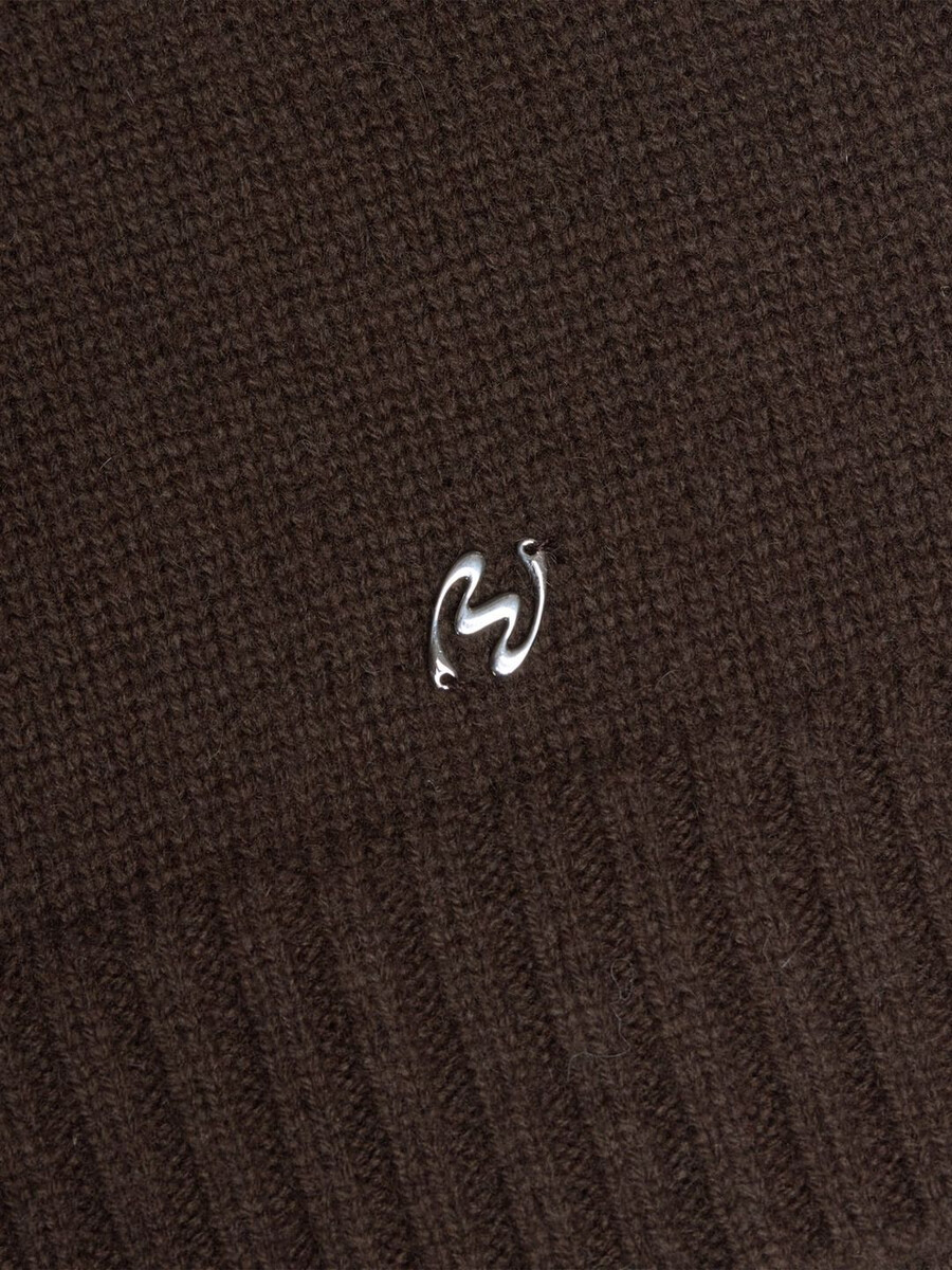 maglione girocollo in lana