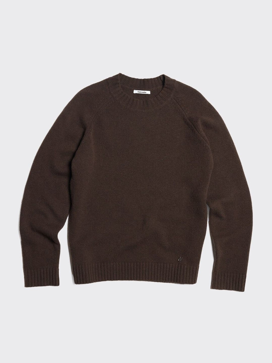 maglione girocollo in lana