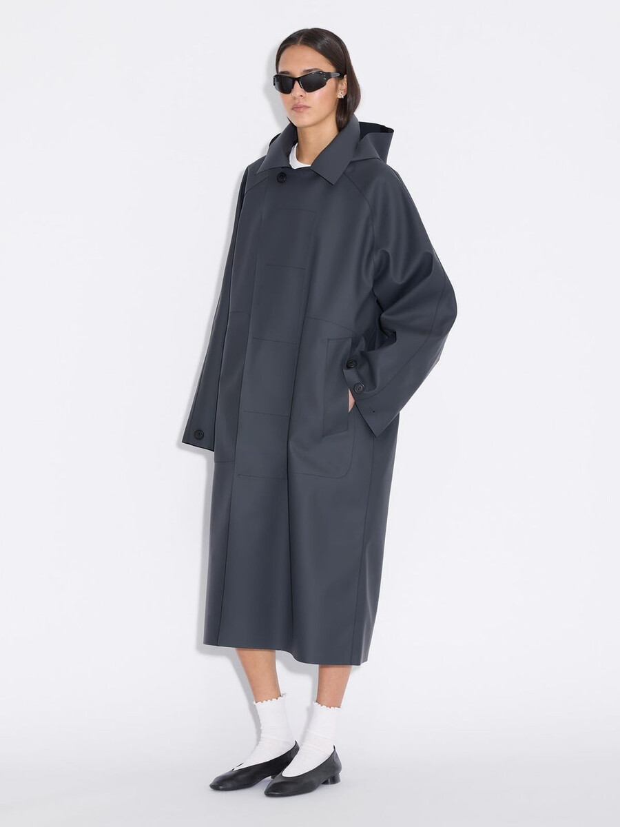 cappotto con cappuccio luus