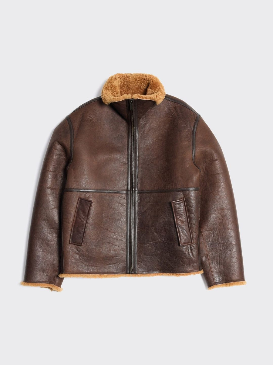 giacca in montone lou