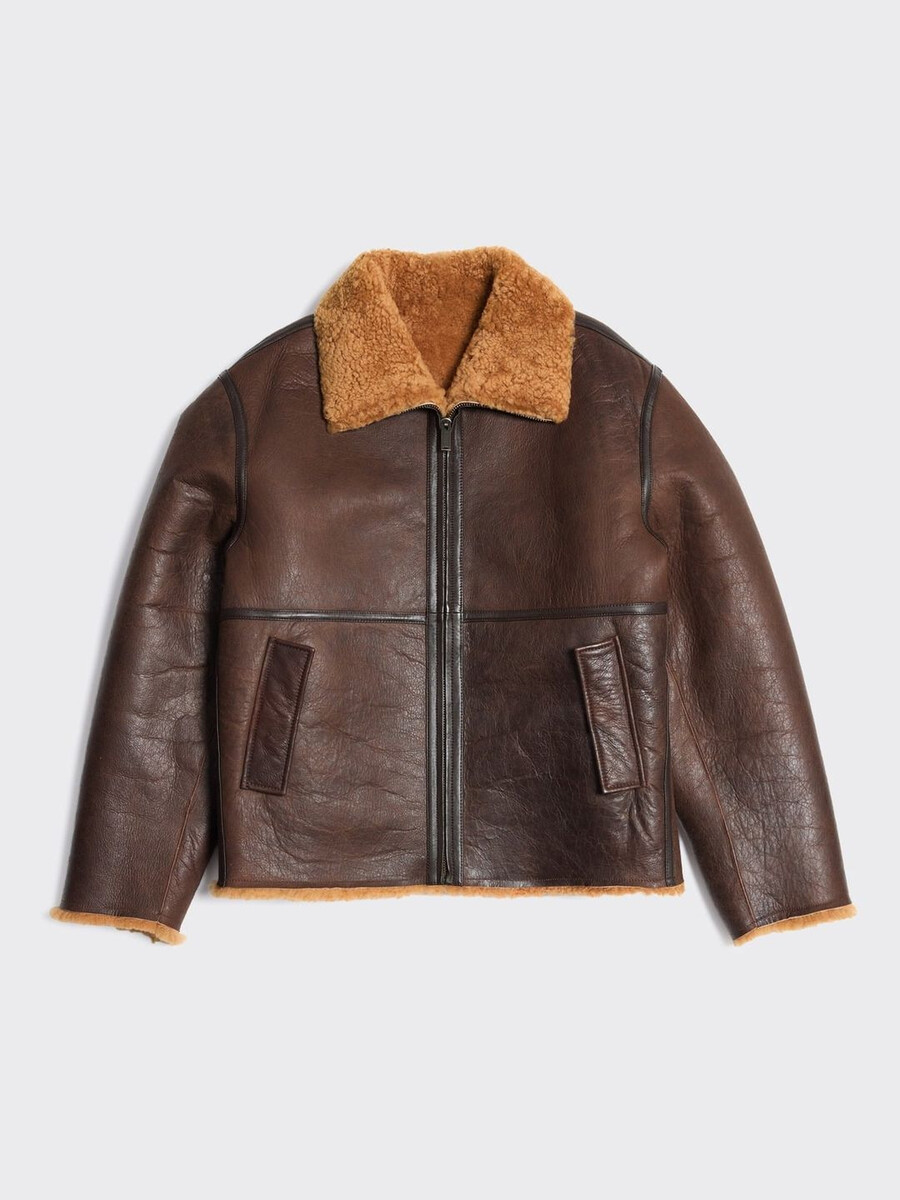 giacca in montone lou