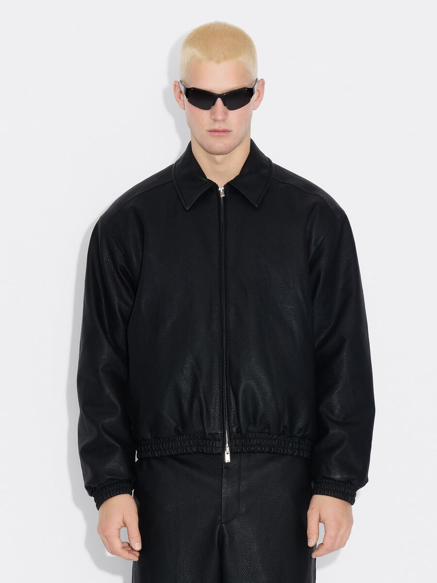 giacca in finta pelle claes