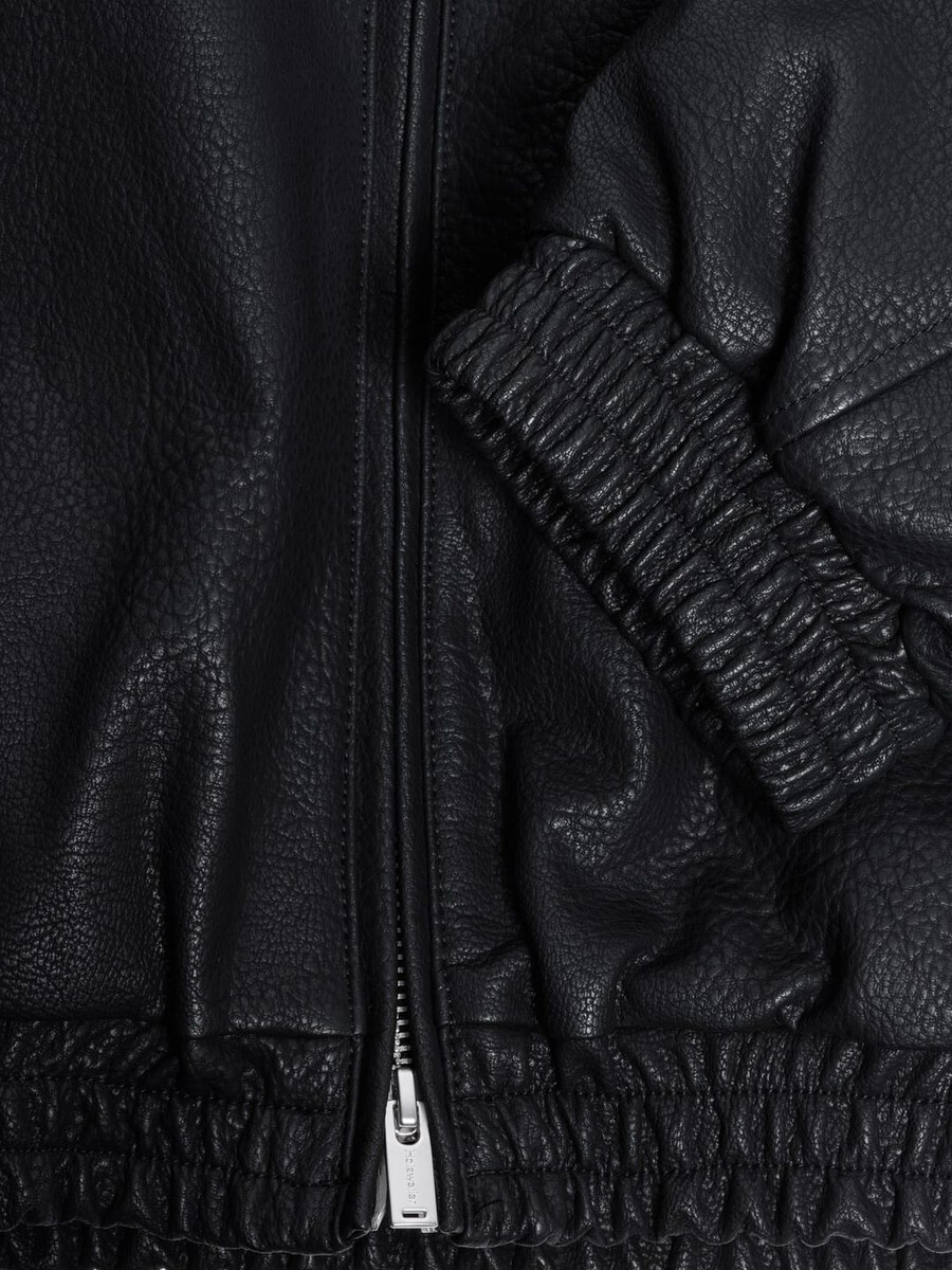 giacca in finta pelle claes