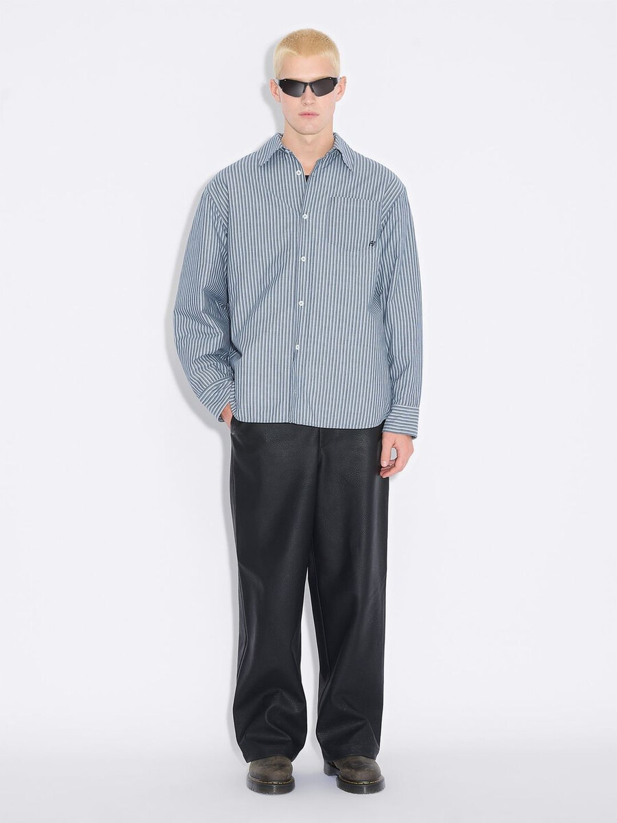 camicia imbottita in polvere