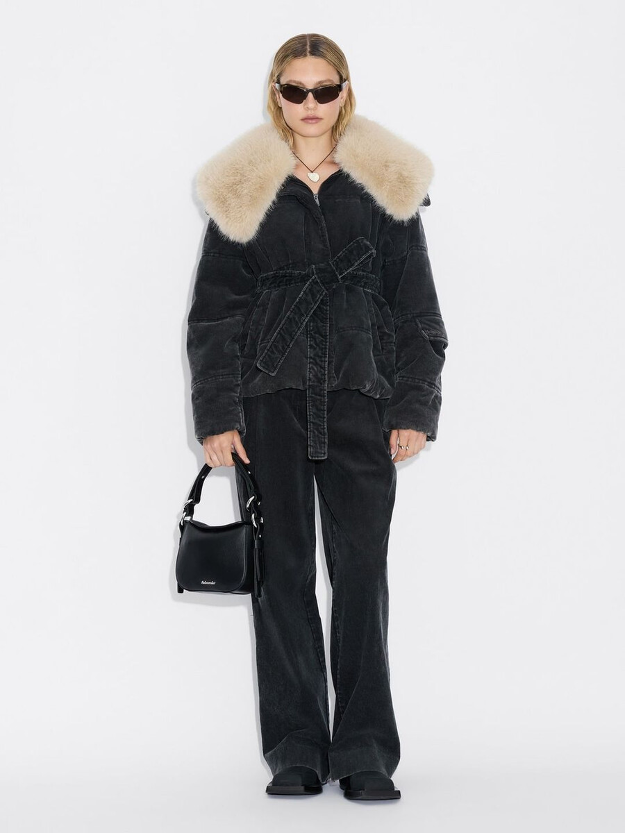 giacca in velluto a coste steilia