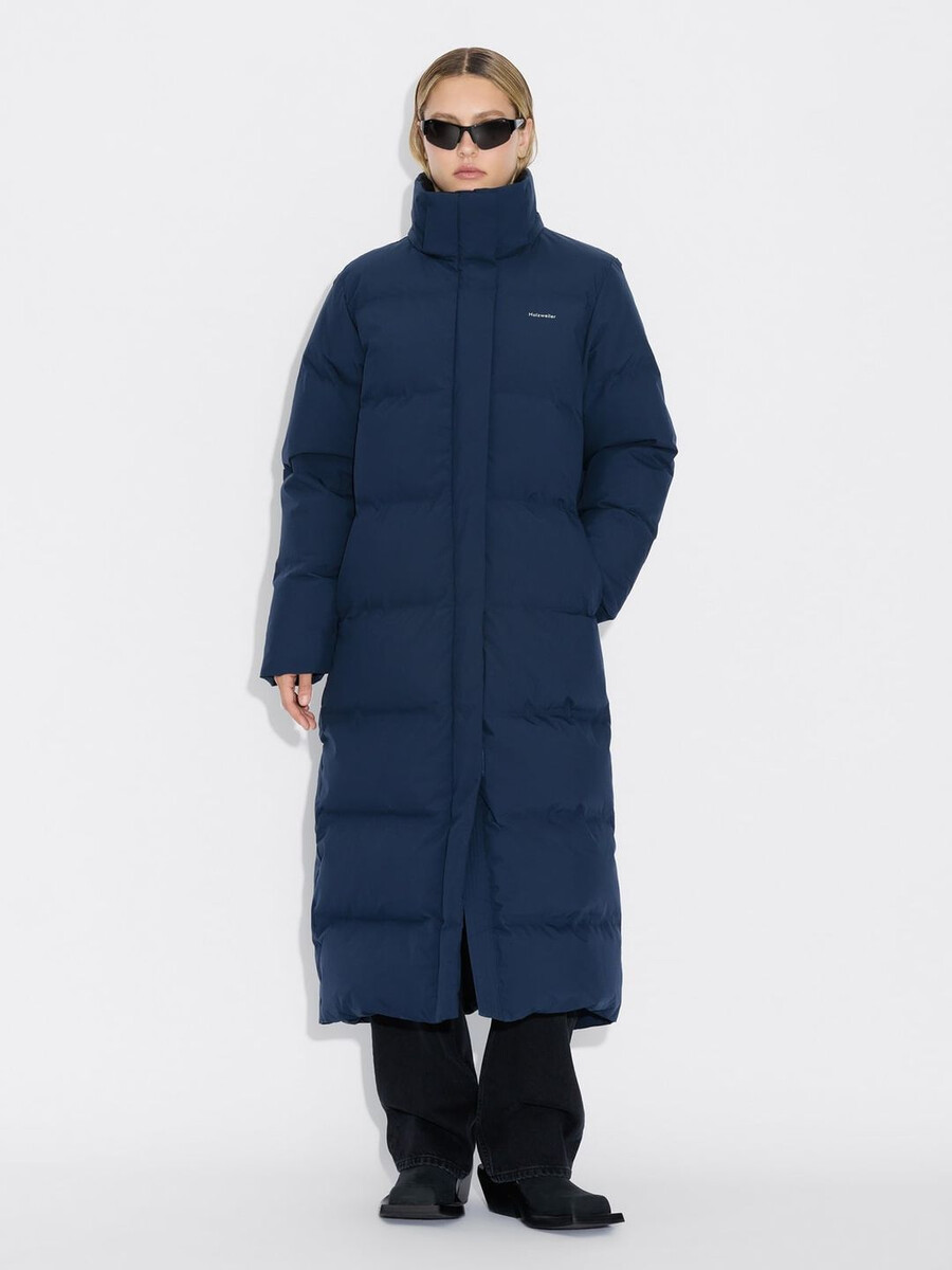 giacca in piumino glitterato