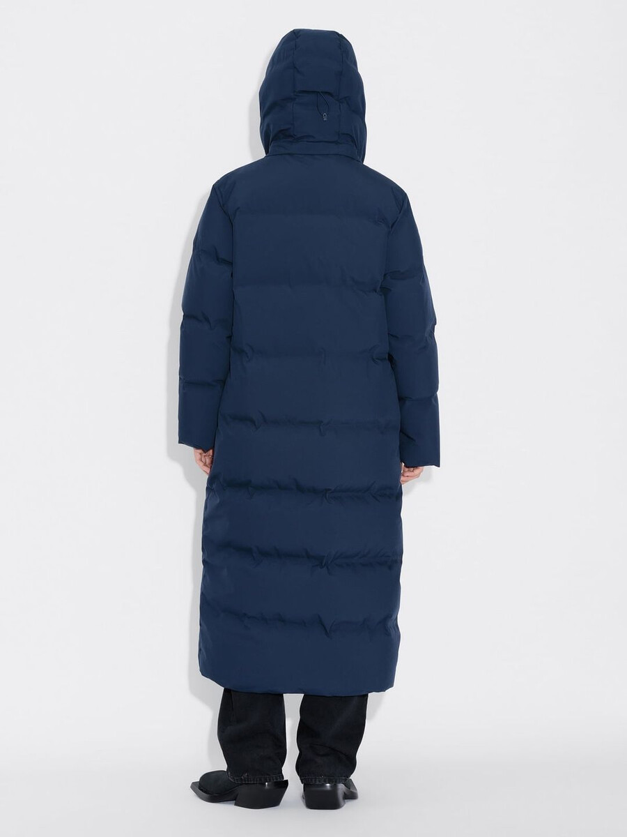 giacca in piumino glitterato