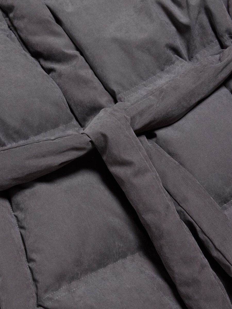 giacca in piuma spazzolata steilia