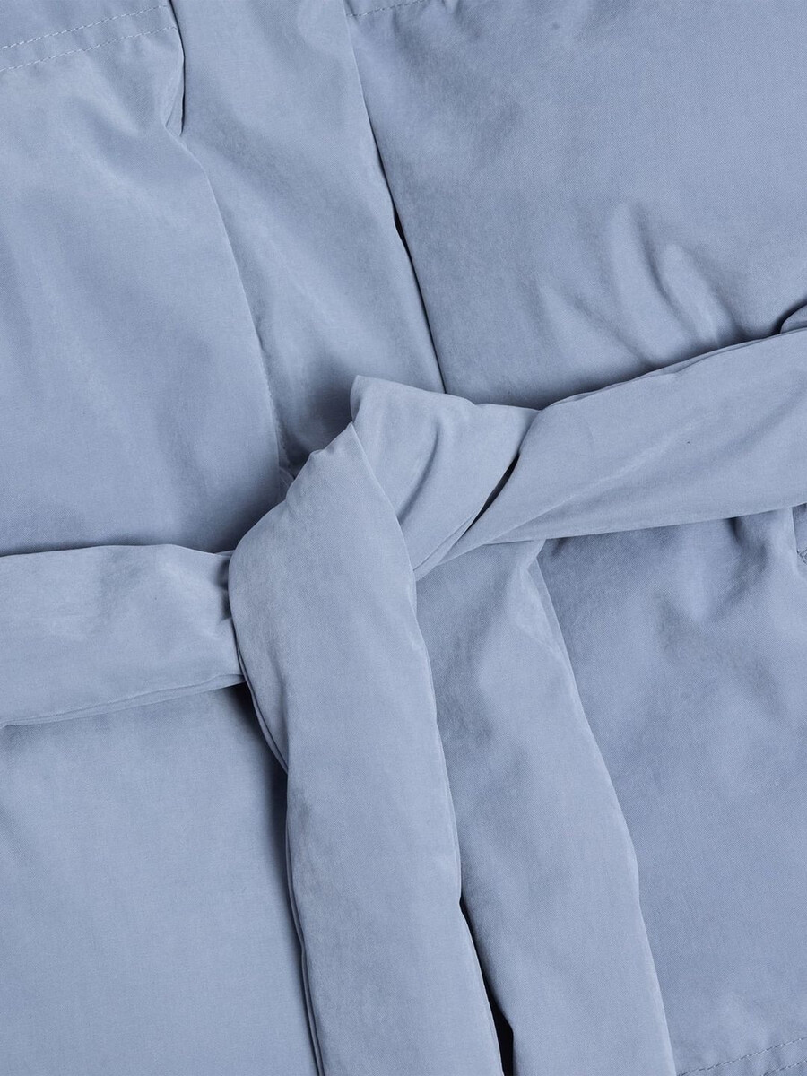 giacca in piuma spazzolata steilia