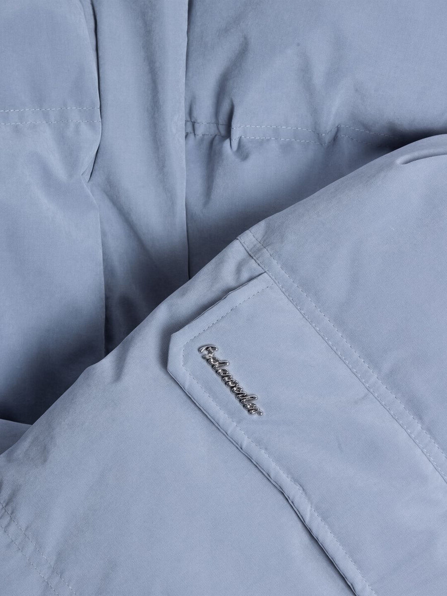 giacca in piuma spazzolata steilia